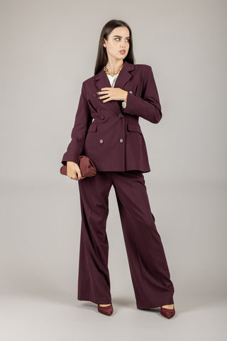 DIXIE - PCHSYIC - PANTALONE PALAZZO CON PINCES