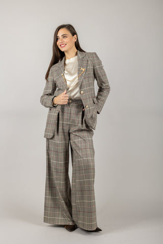 TENSIONE IN - 26P1130 - PANTALONE CON PINCES