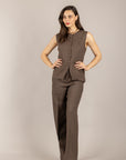 VICOLO - TAB1622 - PANTALONE MORO