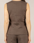 VICOLO - TAB1582 - GILET MORO