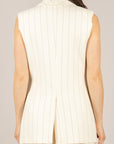 VICOLO - TAB1755 - GILET BURRO/NERO