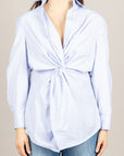 TENSIONE IN - PE260046 - CAMICIA CON NODO CELESTE