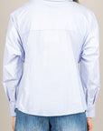 TENSIONE IN - PE260046 - CAMICIA CON NODO CELESTE