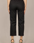 TENSIONE IN - 26P4941 - PANTALONE A SIGARETTA NERO