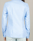 DIXIE - C881A046 - CAMICIA TAGLIO UOMO CON BOTTONI A SCOMPARSA CELESTE
