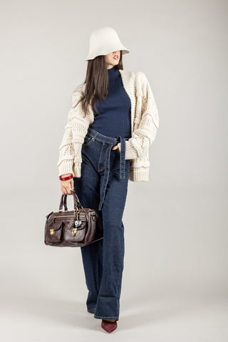 VICOLO - 33047F - CARDIGAN CON RICAMI
