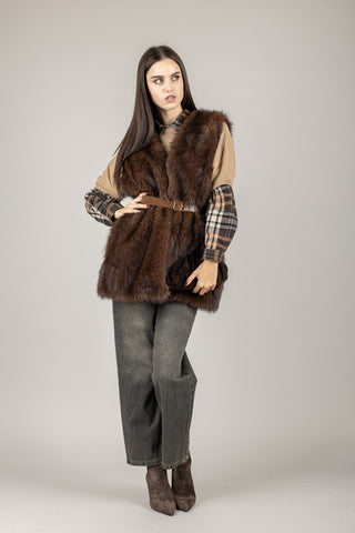 DIXIE - LAFGYLOC - GILET ECOPELLICCIA