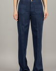 TENSIONE IN - CJ12721 - JEANS CON TASCHINI FRONTALI BLU