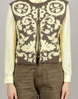 VICOLO - 4AB4008 - GILET IN MAGLIA RICAMATO