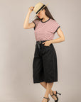 DIXIE - T262A153 - T-SHIRT A RIGHE MOSTO
