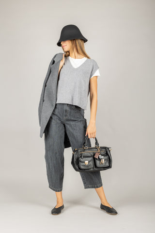 VICOLO - 77039F - GILET SCOLLO A V
