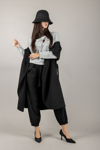 VICOLO - 77258F - MAGLIA CON FIOCCO