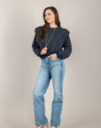 VICOLO - DAB5267 - JEANS ALEX GAMBA DRITTA CELESTE