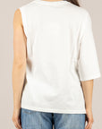 VICOLO - UAB0366 - T-SHIRT IN COTONE SENZA MANICA NATURALE