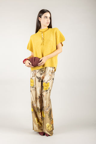 IMPERIAL - P6B2KJF- PANTALONE FLOREALE
