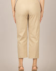 DIXIE - PDZ2UEH - PANTALONE CROP A SIGARETTA CRETA