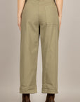 DIXIE - P773A151 - PANTALONE CON PINCES E CINTA MILITARE