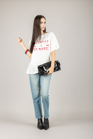 VICOLO - RF0092 - T SHIRT LE CHALET