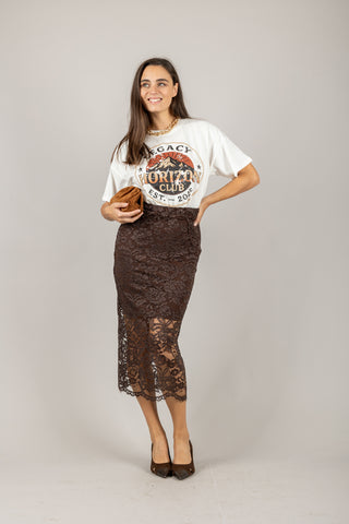 VICOLO - RF0456 - T-SHIRT LEGACY HORIZON CLUB