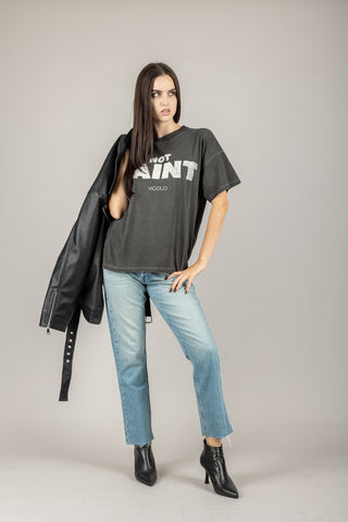 VICOLO - RF0375 - T-SHIRT NOT SANT