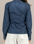 BLOOM - BLOOM-SHIRT - CAMICIA IN DENIM BLU