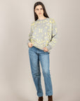 MOTEL - 26P258 - MAGLIA FANTASIA BANDANA GRIGIO