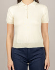VICOLO - 2AB2172 - MAGLIA POLO BURRO