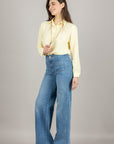 EMUNA' - MELISSA - CAMICIA BASIC GIALLINO