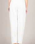 Jeans carrot Bloom Candie - 100% cotone bianco