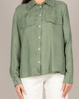 HAVEONE - CNO-Q213 - CAMICIA CON FINTE TASCHE MILITARE