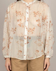 IMPERIAL - COC6LMQ - CAMICIA FANTASIA PANNA/RUGGINE