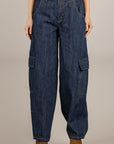 TENSIONE IN - CP749 - PANTALONE JEANS BLU
