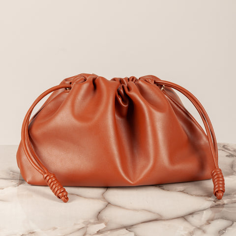 STORY - BORSA ECOPELLE ARRICCIATA