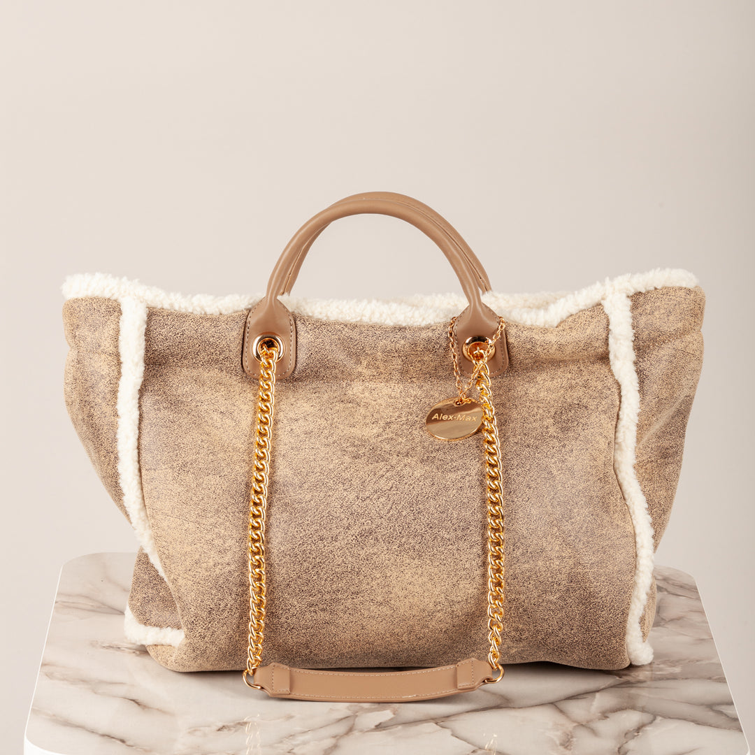 STORY - BORSA SHOPPER GRANDE MONTONE