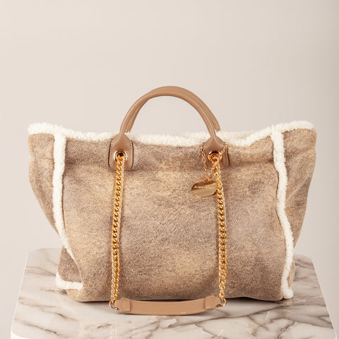 STORY - BORSA SHOPPER GRANDE MONTONE