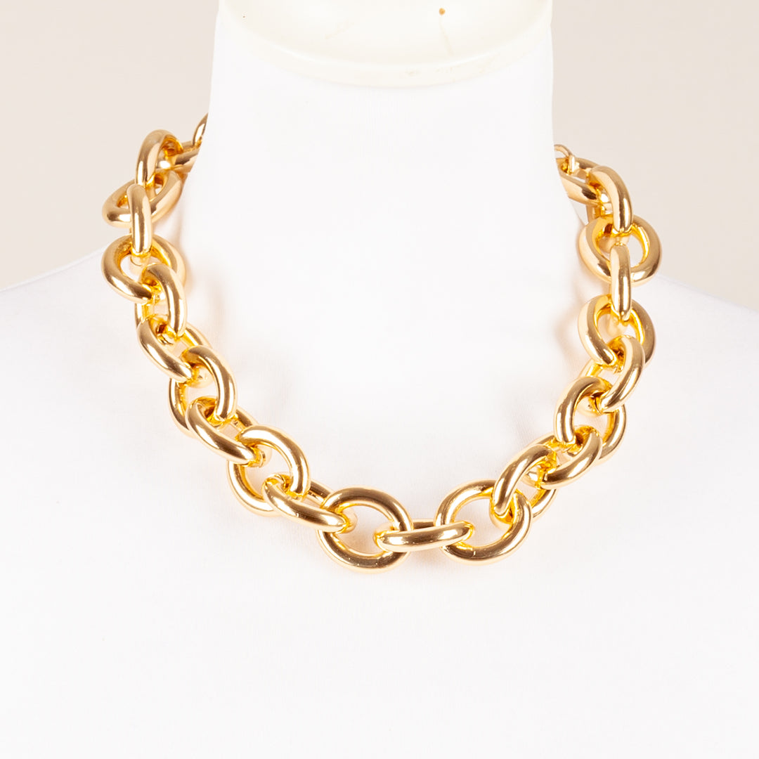 STORY - COLLANA CATENA MAGLIA OVALE