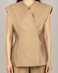 DIXIE - L845A013 - GILET FANGO