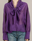 TENSIONE IN - PE260140 - BLUSA VIOLA