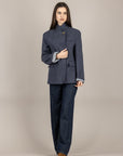 TENSIONE IN - QS733 - GIACCA BLU/BLU