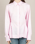 VICOLO - TAB1351 - CAMICIA ROSA/BIANCO