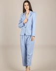 VICOLO - TAB1373 - PANTALONE AZZURRO