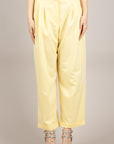 VICOLO - TAB1373 - PANTALONE GIALLO PAGLIERINO