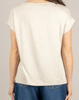 VICOLO - UAB0233 - MAGLIA BEIGE