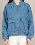 DIXIE - V648A021 - GIUBBOTTO DENIM