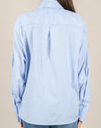 HAVEONE - CFW-Q150 - CAMICIA OVER GESSATA CELESTE