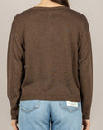 TENSIONE IN - D90162 - MAGLIA FILO LUREX MORO