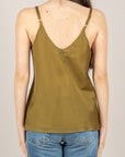DIXIE - R027A030 - TOP BRETELLA OLIO