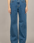 TENSIONE IN - 3523J137W575 - JEANS PALAZZO PRADO BLU