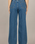 TENSIONE IN - 3523J137W575 - JEANS PALAZZO PRADO BLU