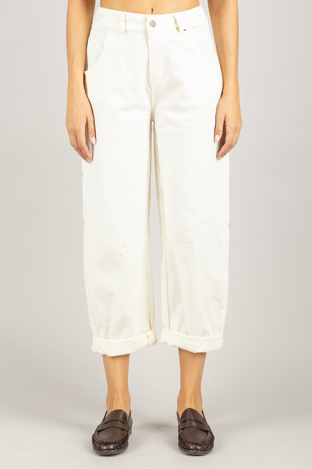 TENSIONE IN - PA5137AI25 - PANTALONE CON COULISSE DIETRO